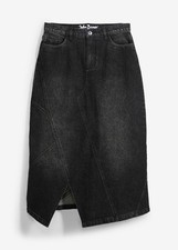 Neu Jeansrock Asymmetrisch Gr