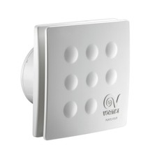 Dusche Badlüfter 90mm Rohranschluss Abluftventilator Klein Verschlussklappe