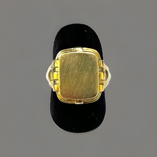 835 silberring vergoldet - 835/-,