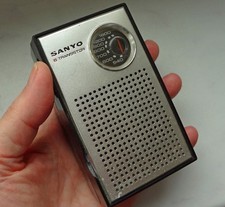 Sanyo TH-632- 6 Transistor Taschenradio MW.Japan-sehr selten. 60er/Sammler
