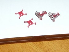 Fleischmann 2 Pantografen + Traversen BR 120 in s. guten, gebr. Zustand(2506)