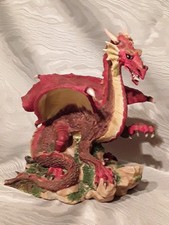 Drache, rot-weiß, Mysticalls