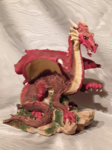 Drache rot weiß mysticalls - drache,, rot-weiß,