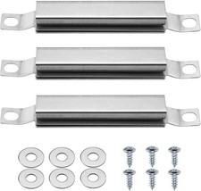 3er-Pack Edelstahl Gasgrill