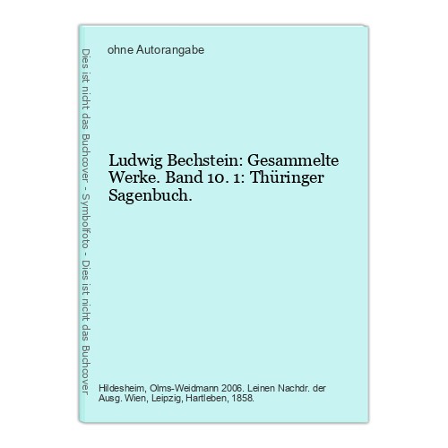 Ludwig bechstein gesammelte - ludwig, bechstein:
