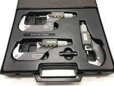 TESA MICROMASTER Satz 06030029 IP54,3x Digitale Bügelmessschrauben 0-75 mm,RS232