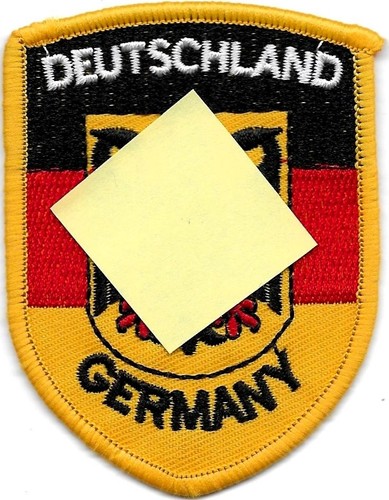 Deutschland gestickt