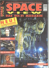 Zeitschrift Space View - Ausgabe 5/98 - September/ Oktober Cover Godzilla
