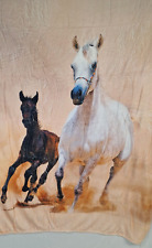 Wohndecke Kuscheldecke Pferd