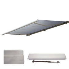 B-Ware Ersatz-Bezug für Markise H124, Vollkassette, Acryl creme