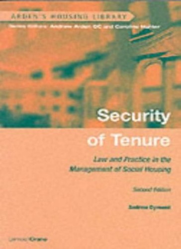 Security tenure arden s - security, (arden's