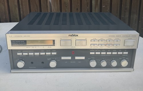 Revox b251 high end - b251, integrated