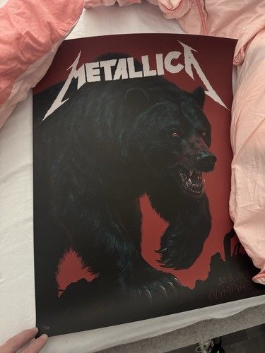 Metallica poster berlin - poster,