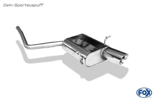 Fox edelstahl sportauspuff - fox,
