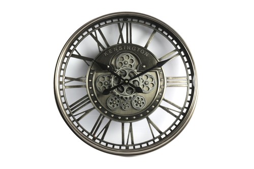 Wanduhr uhr ø53cm metall - wanduhr,