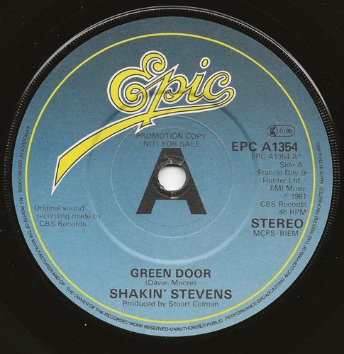 Shakin stevens green door - shakin',