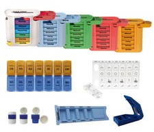Tablettenbox Pillendose Arzneikassette Medikamentendosierer Medikamentenbox Wahl