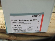 ACP Gipsplattenschrauben Grobgewinde  3,9x45mm 1000Stück / ContPal6aK1
