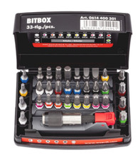 Würth Bitset 33tlg Bitsatz Bitbox Bitsortiment magnetischer Bithalter 0614400301