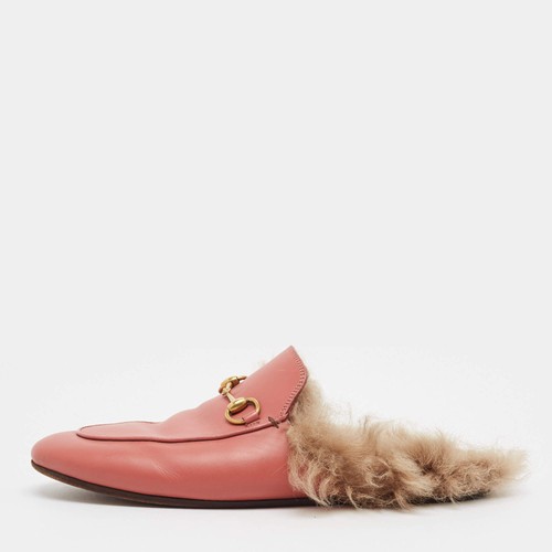 Gucci princetown 38 rosa - gucci,