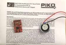 Piko Sounddecoder 56573 für BR 132 /BR 142 / 232 DR Ludmilla Lautsprecher Plux22