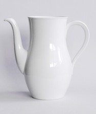 Wagenfeld Fürstenberg Porzellan Kaffeekanne 639 weiß Ersatzkanne ohne Deckel