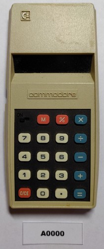 A0000 taschenrechner commodore - a0000,