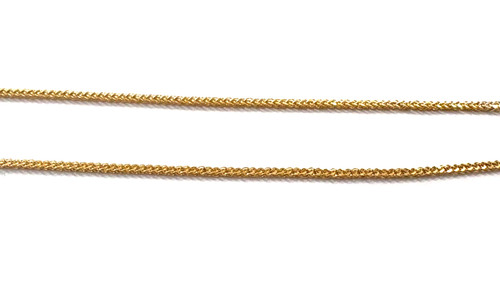 Zopfkette gelbgold 585 gold - zopfkette, er