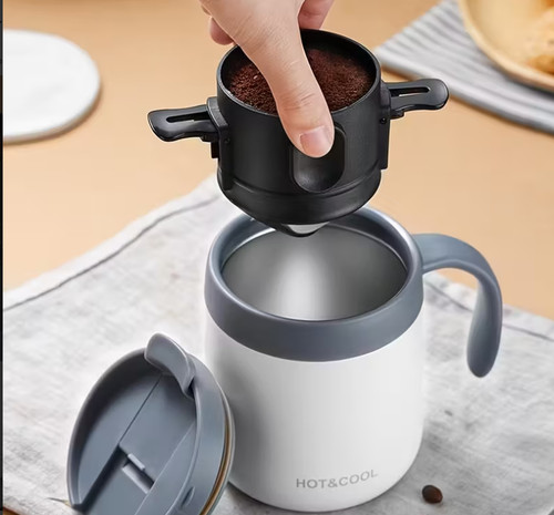 Wiederverwendbarer pour over - pour,