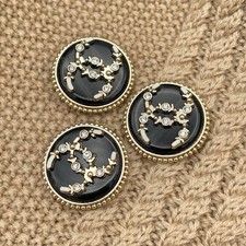 3x Knöpfe Set 25mm Designer