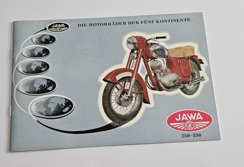Jawa 250 350 prospekt motorrad - jawa,