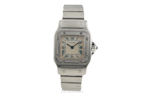 Cartier santos galbeé stahl - santos,