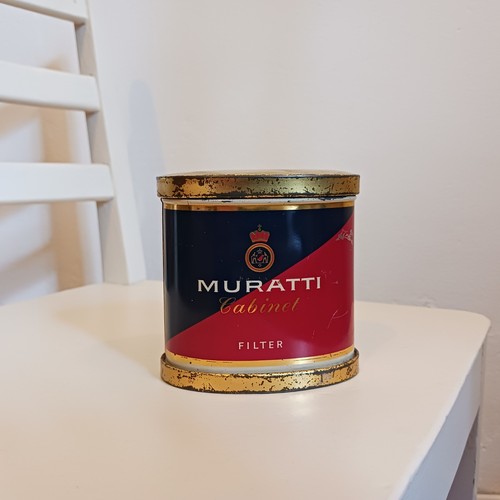 Vintage blechdose muratti - vintage,