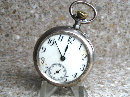 Eine taschenuhr mit - eine,