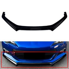 Frontstoßstangen-Spoilerlippe für Subaru BRZ 2013-2016 2014 15 Glänzend Schwarz