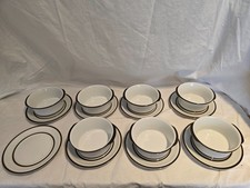 Winterling Kirchenlamitz Bavaria Suppentasse mit Untertasse -  7x + Einzelteller