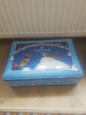 Familie Vogeley Plätzchen Kiste Box Metall Dose für Weinachtsgebäck groß schön