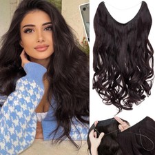 DE Unsichtbare Draht Haarteil