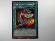 Yugioh MAGISCHER HAMMER , dp2-de024 Super Rare deutsch Near Mint 1. Auflage