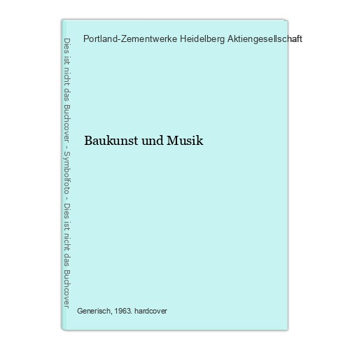 Baukunst und musik - und,