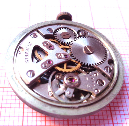 Vintage handaufzug werk - handaufzug,