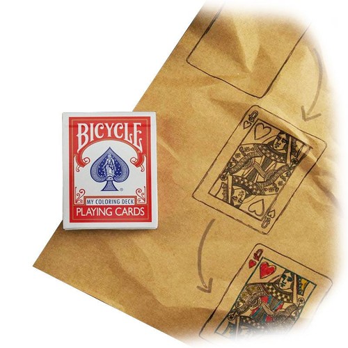 Coloring deck - coloring, (bicycle)
