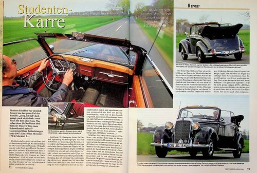 Oldtimer praxis 2138 mercedes - oldtimer,