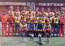 Eintracht Braunschweig  Bundesliga 79/80 Bergmann Sammelbild  22 x signiert