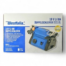 Westfalia Doppelschleifer DSS18L 18V ( ohne Akku und Ladegerät )