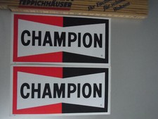 Kawasaki Z1000R KZ1000S1 ELR Champion Sticker (2x) vintage rar Superbike
