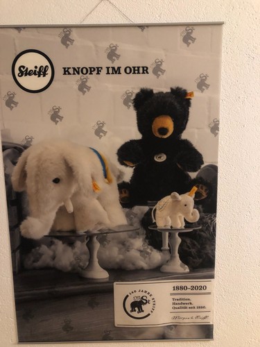 Original steiff werbebanner - original,