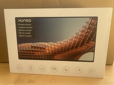 HONGO Tragbarer Monitor 15,6 Zoll 1080P FHD Bildschirm (IPS 1920 x 1080P, 60Hz)