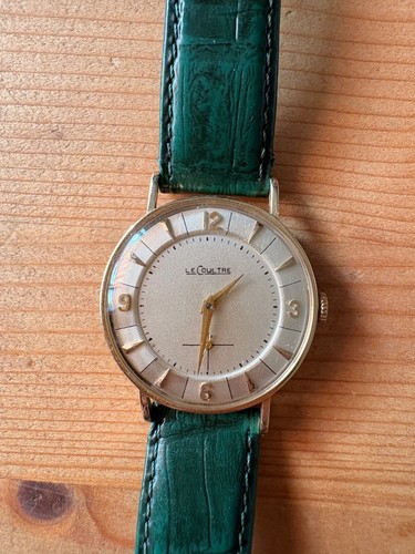 Vintage lecoultre 14k gold - lecoultre,
