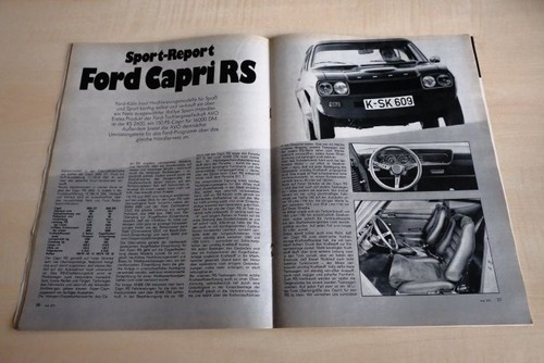Mot 1971 ford capri - mot,